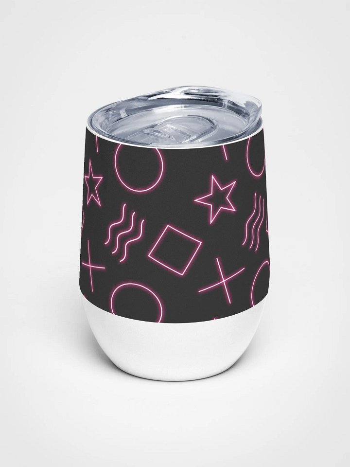 ESP Card Pattern Wine Tumbler—Berry Edition product image (1)