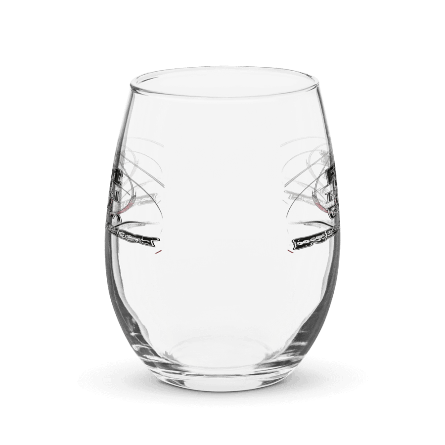 Fight Hard Earn Respect - Stemless Wine Glass product image (2)