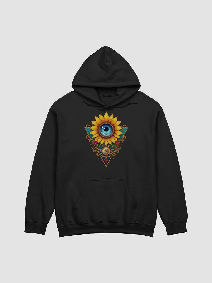 Sunflower Third Eye Design - Mystical Floral Art product image (1)