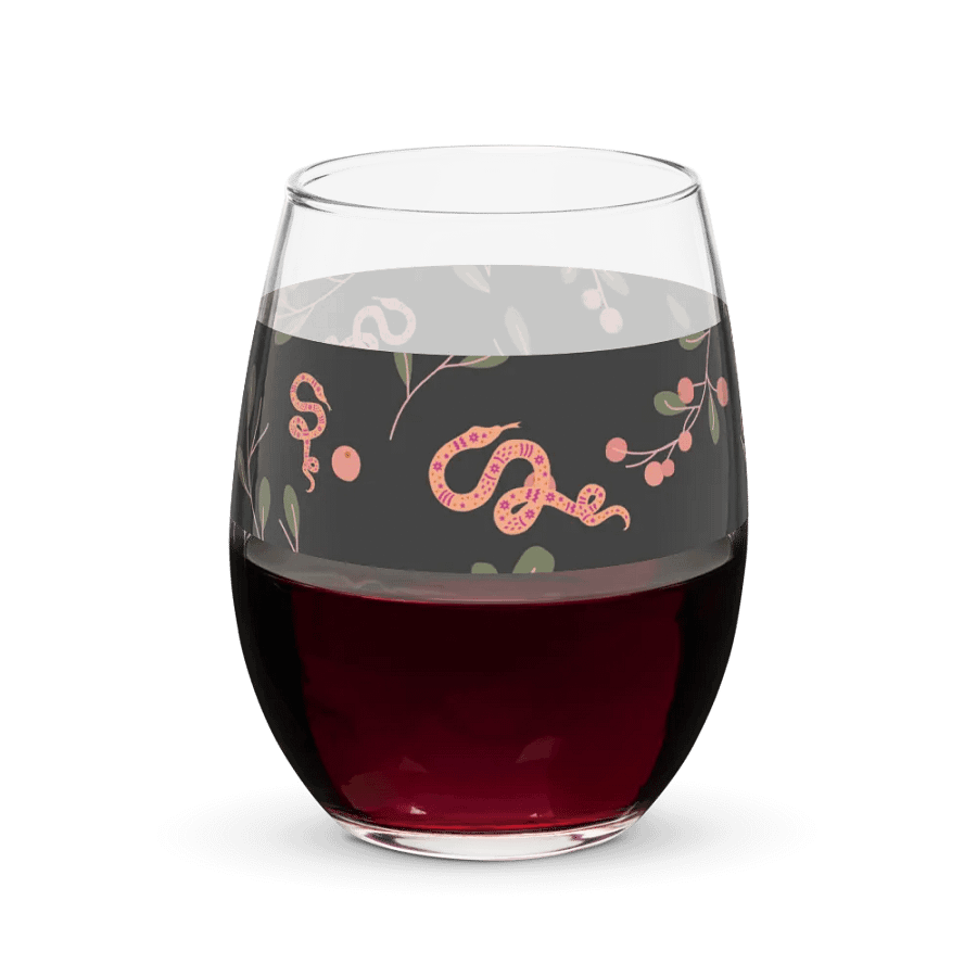 Foliage Fantasy Stemless Wine Glass product image (5)