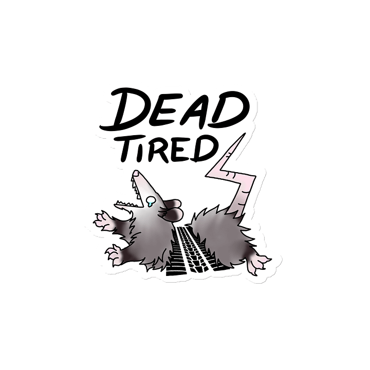 Dead Tired Magnet product image (2)