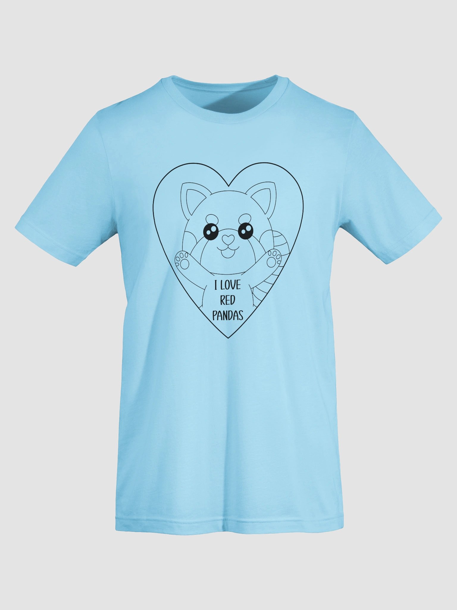 Red Panda (B) T-Shirt product image (53)