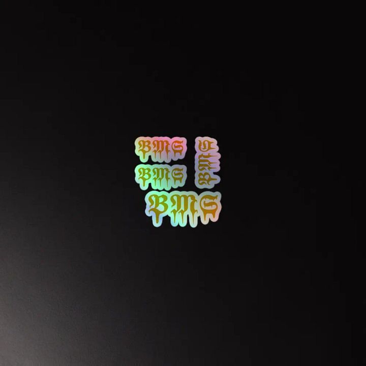 BMG Holographic Stickers product image (4)
