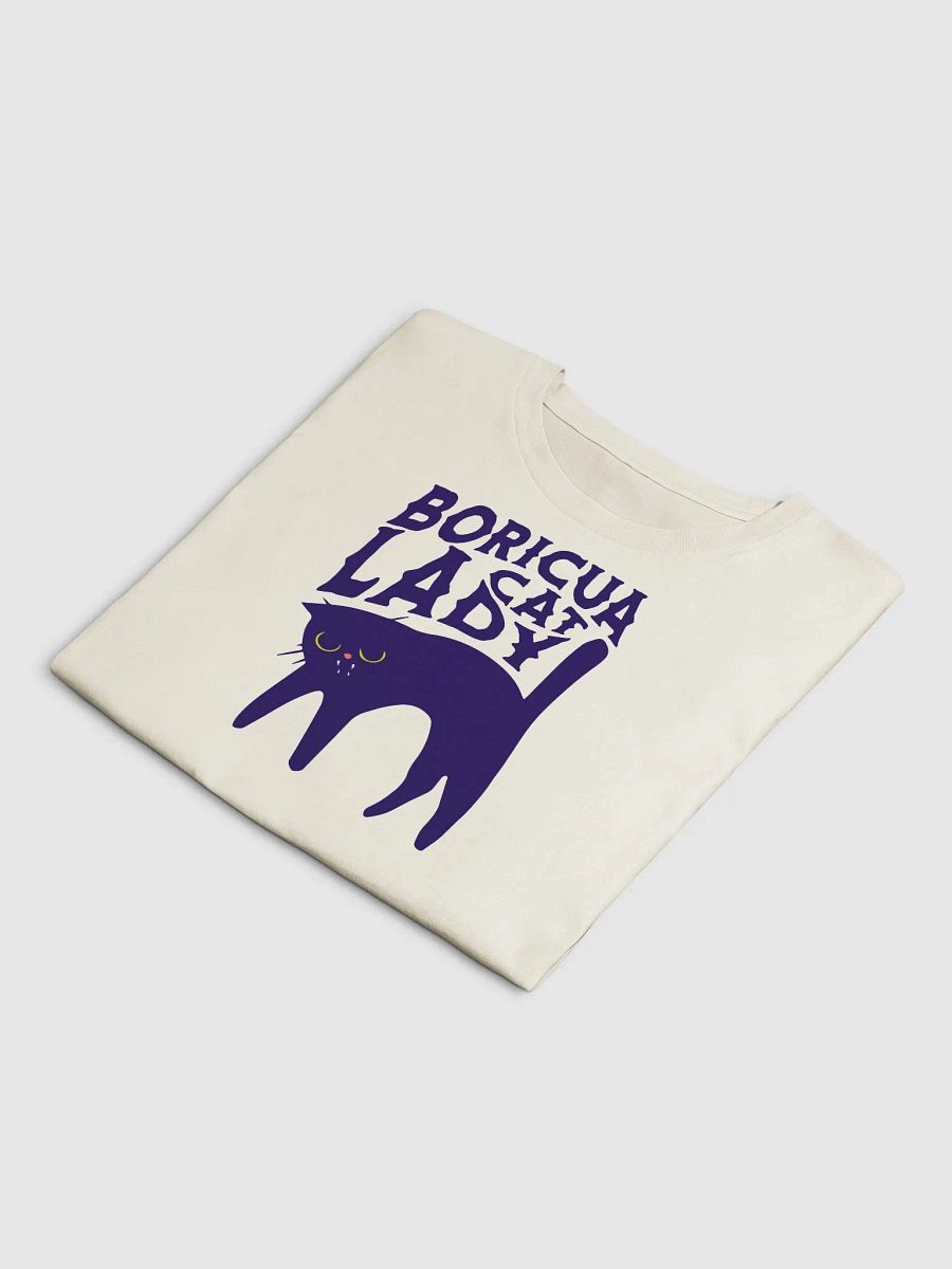 Boricua Cat Lady Crop Top product image (3)