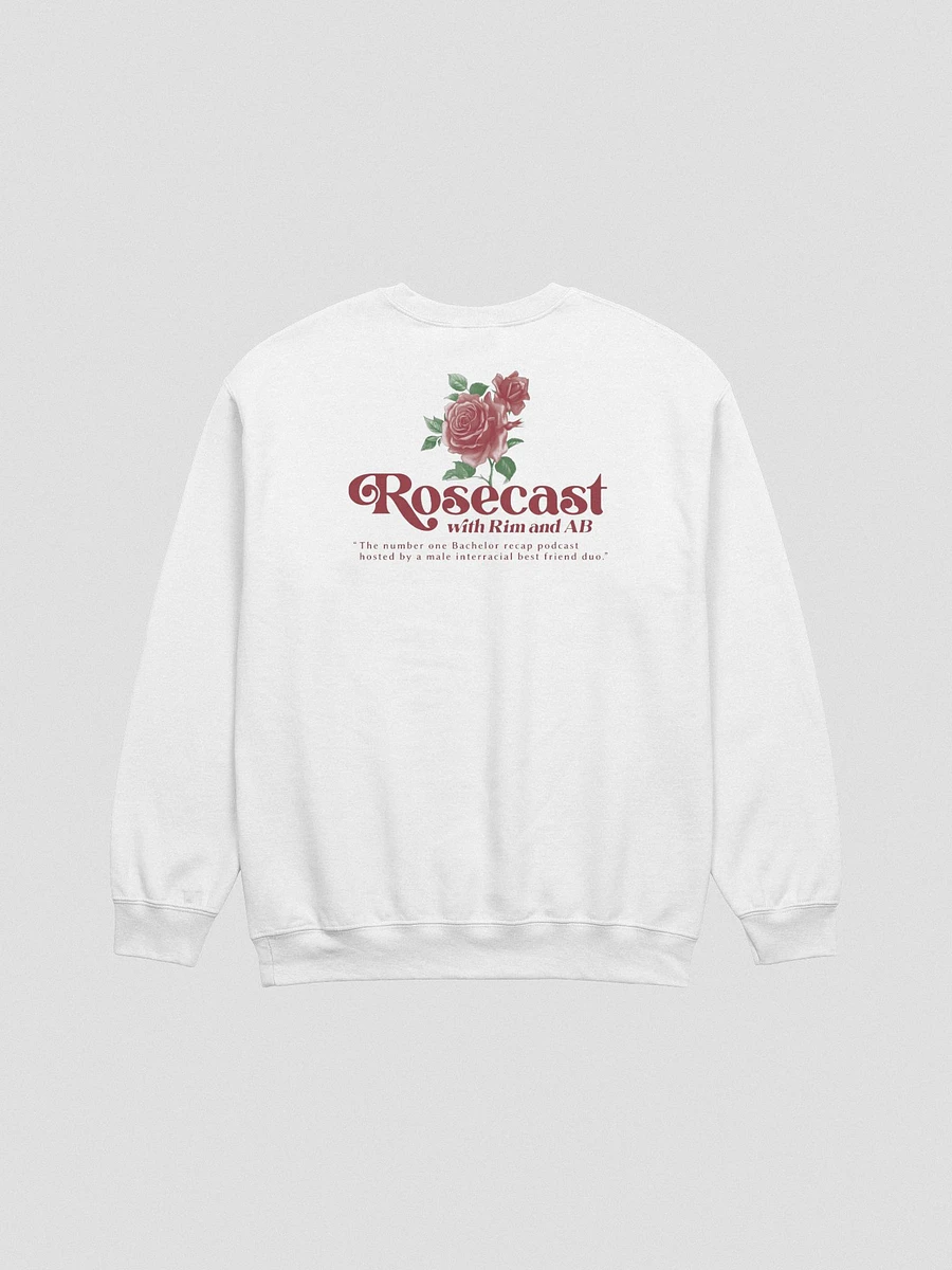 Retro Rose Crewneck Sweatshirt (Front and back) product image (13)