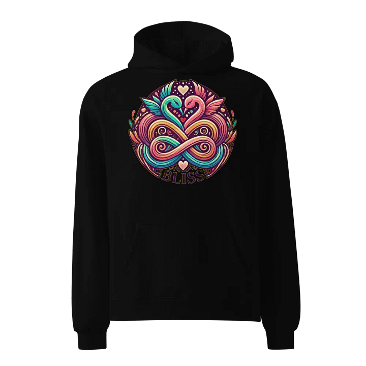 Swan Heart Infinity Hoodie product image (1)