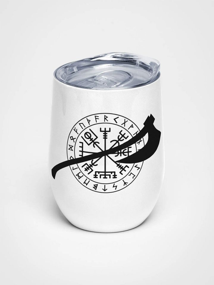 VEGVISIR & AXE - Wine Tumbler product image (1)