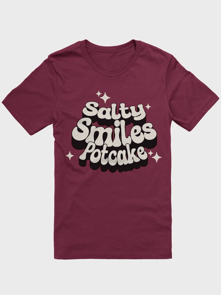 "Salty Smiles Potcake" Dog T-Shirt - Beachy Rescue Dog Tee product image (1)