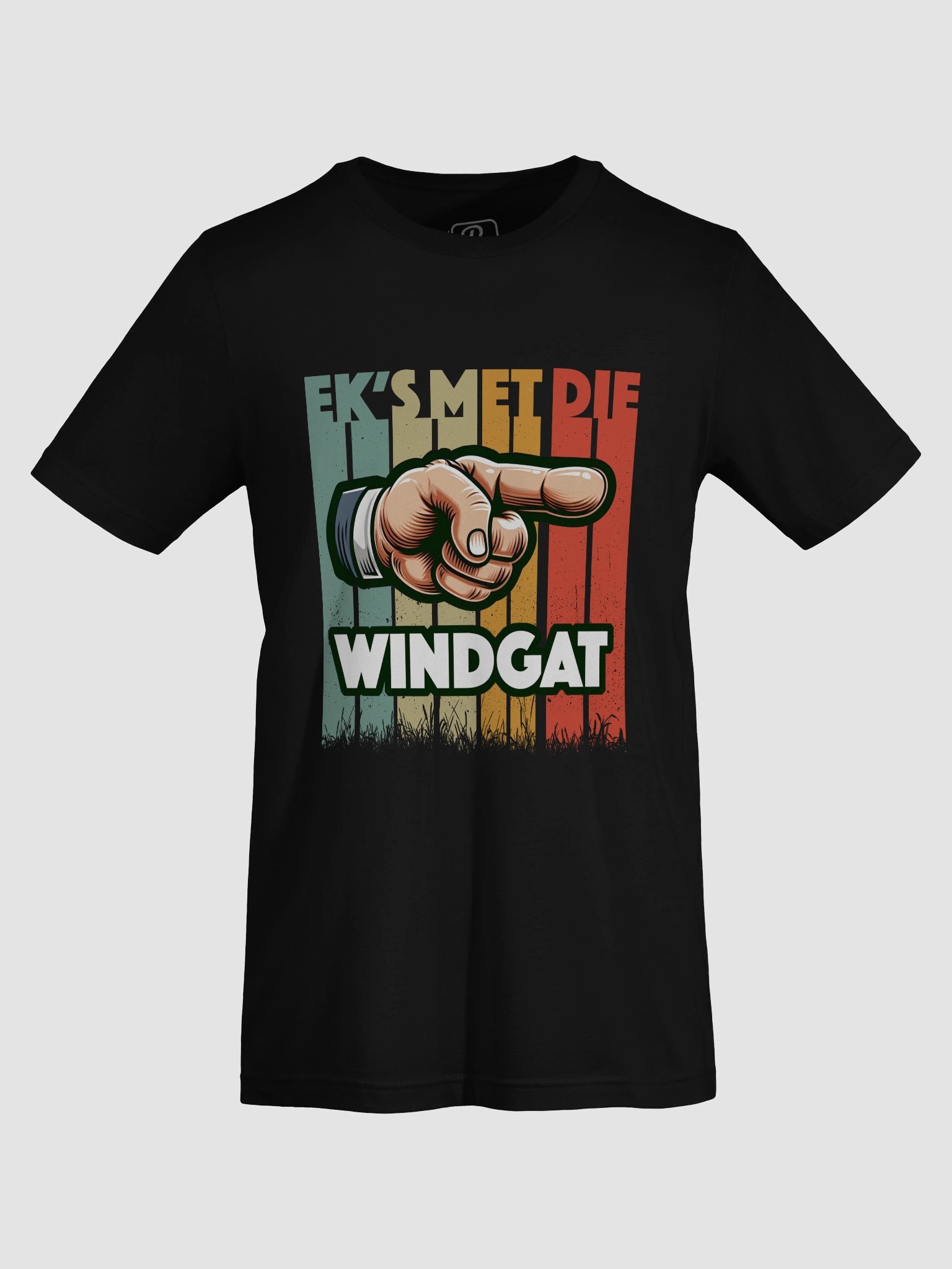 Ek's met die windgat! Afrikaans Tee product image (7)