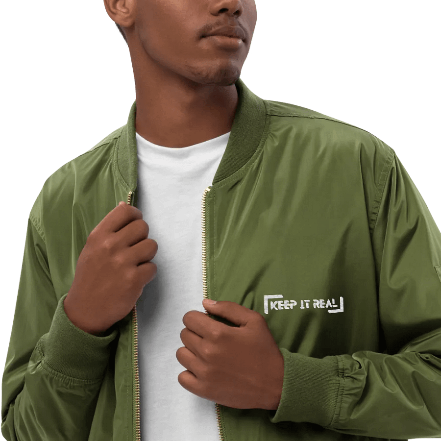 Threadfast Apparel Premium Bomber Jacket - Font Style (4) product image (10)