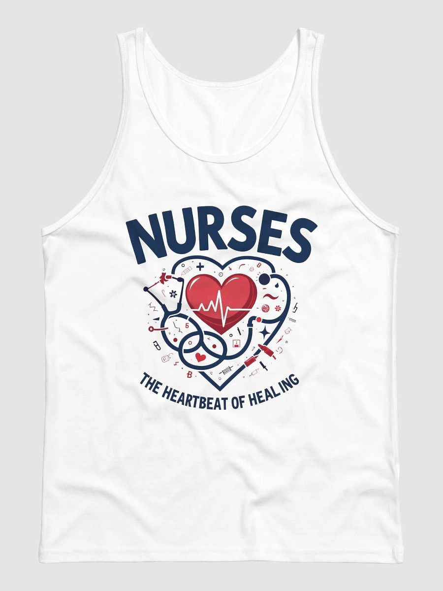 Heartbeat of Healing Nurse Tank product image (2)