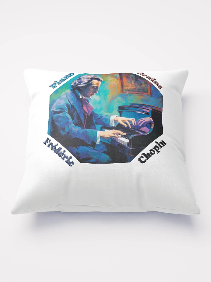 Frédéric Chopin [Playing Piano] - Piano Genius | Pillow product image (1)