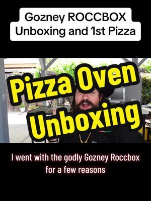 Cowabunga . This is my unboxing and first pizza cook on my new @gozney Roccbox . #bbq #food #cooking #pizza #pizzaoven #gozney #roccbox 
