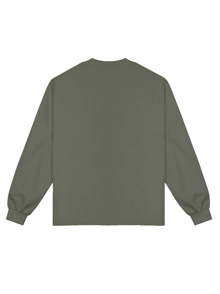 DW, IT'S DIAGNOSED (duotone green) heavyweight long-sleeve product image (2)