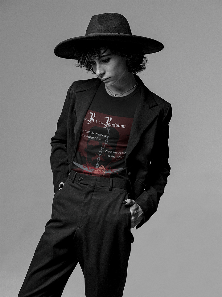 The Pit and the Pendulum Edgar Allan Poe Gothic Horror Tee product image (1)