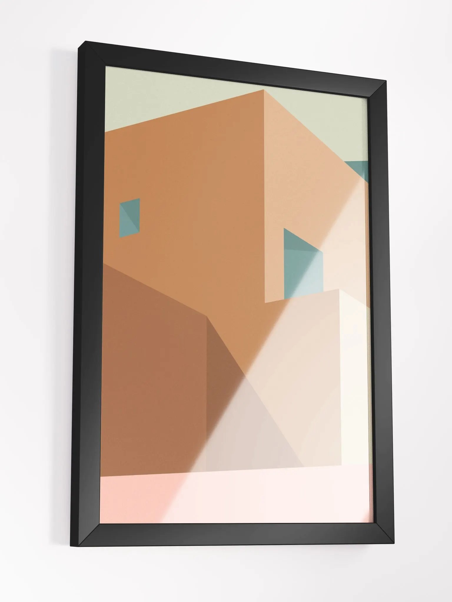 Architectural Abstraction Framed Poster product image (18)