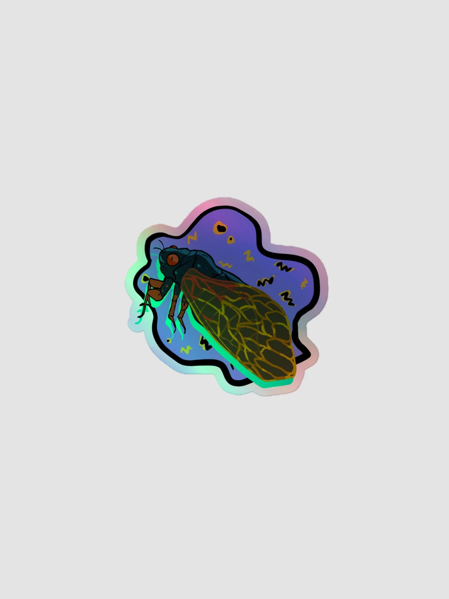 Vaporcicada holographic stickers product image (2)