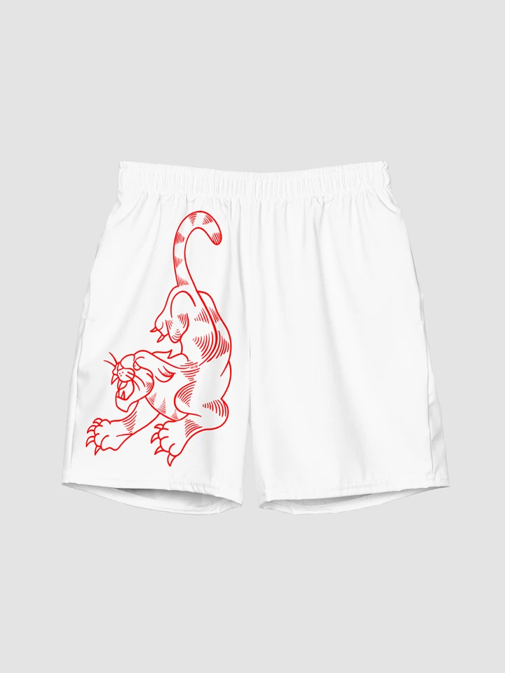 Red Panther Swim Trunks product image (1)