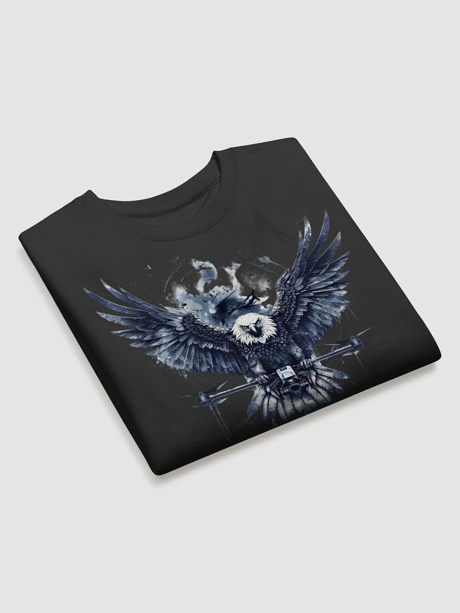 Eagle Drone of War Long Sleeve Sweater – Fierce Military-Inspired Pullover product image (14)