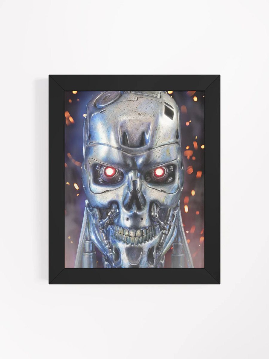 T-800 Terminator Matte Print Framed product image (4)