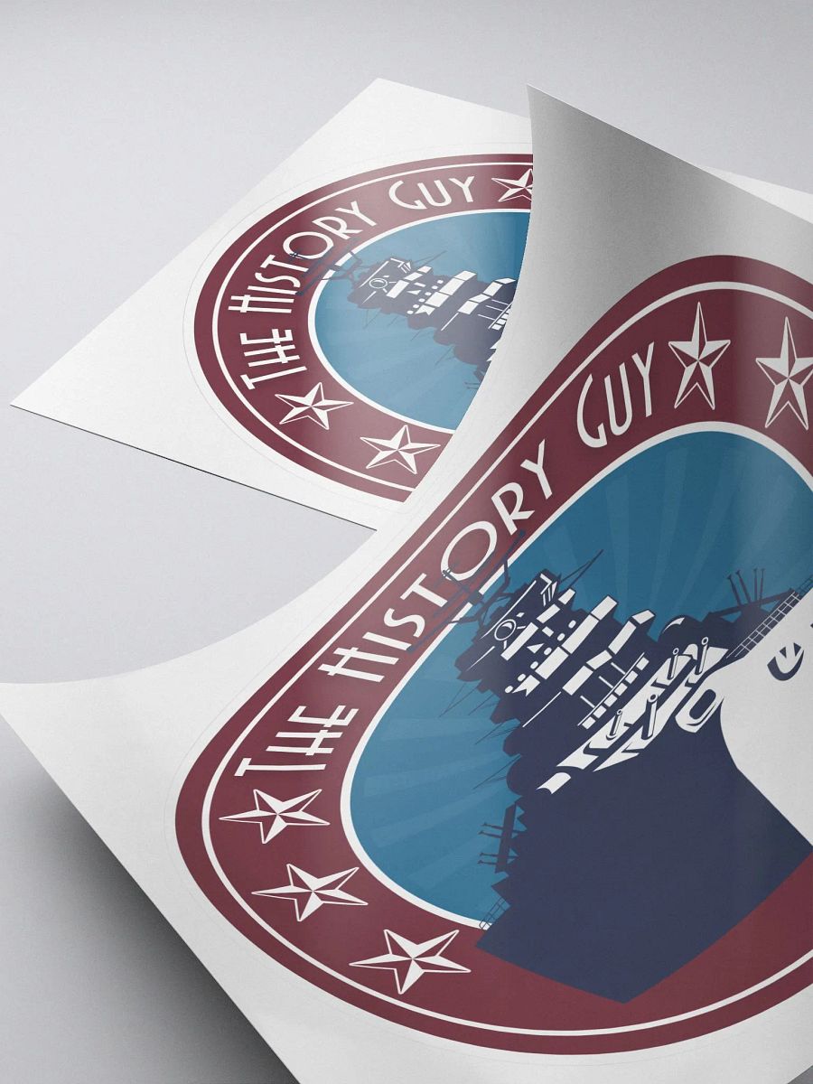History Ship Sticker product image (2)