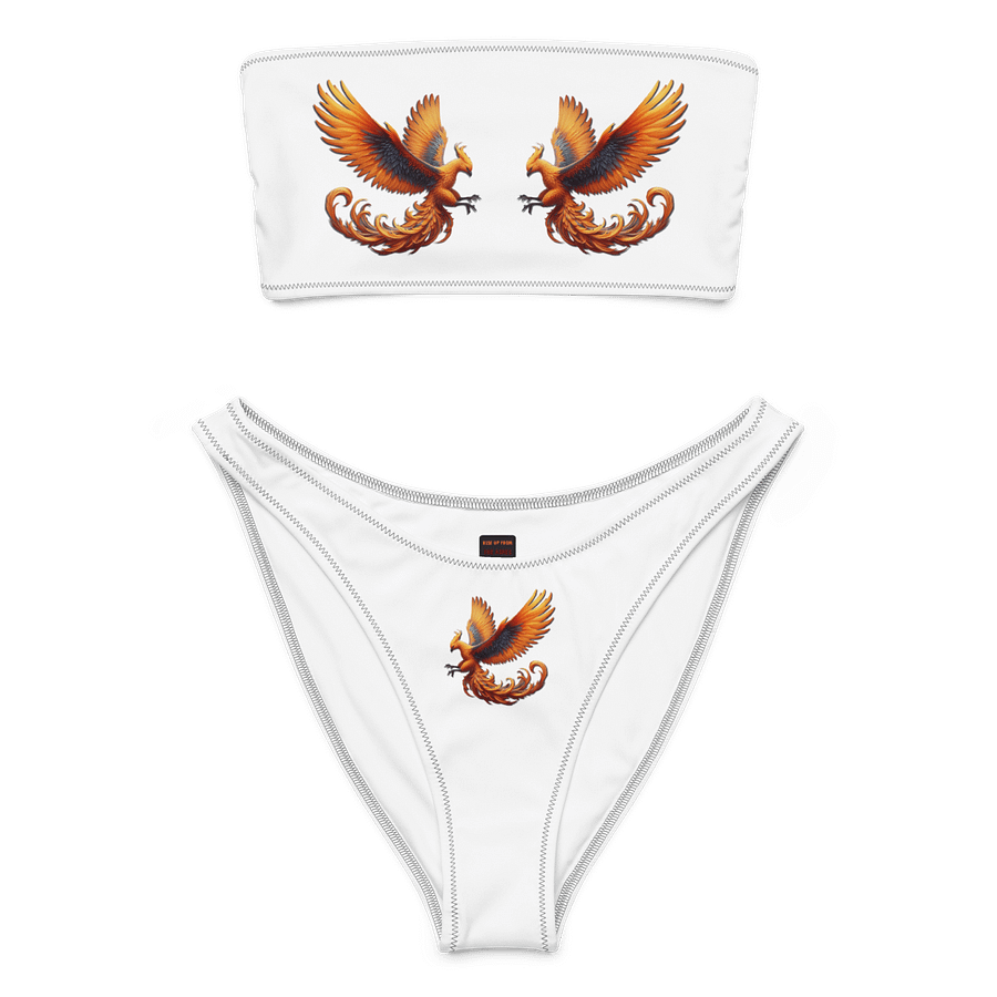 Mythical Firebirds All-Over Bandeau Bikini product image (1)