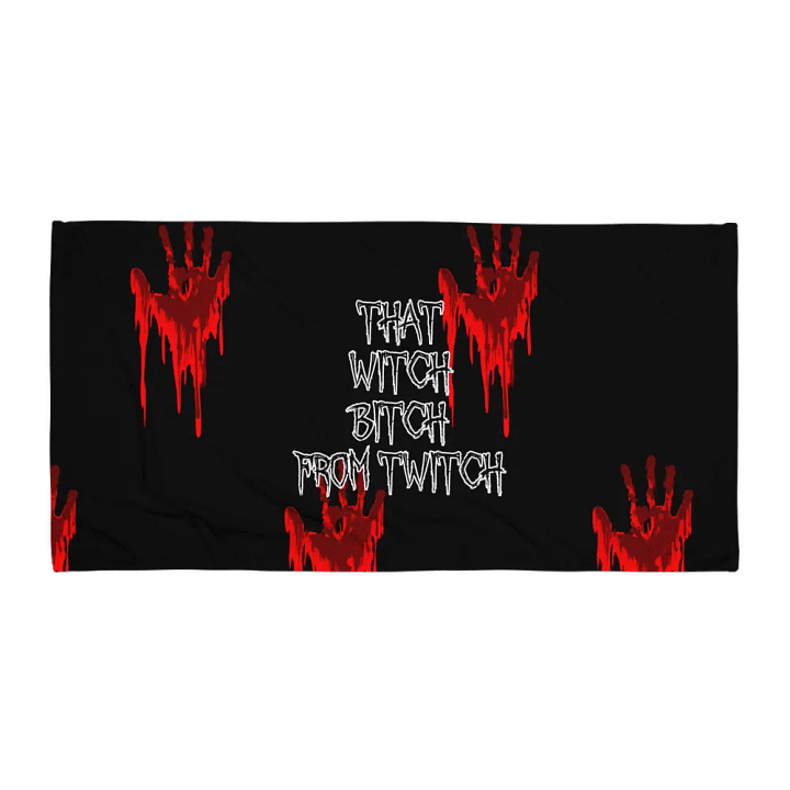 Witchy Handprint Sublimated Towel product image (1)