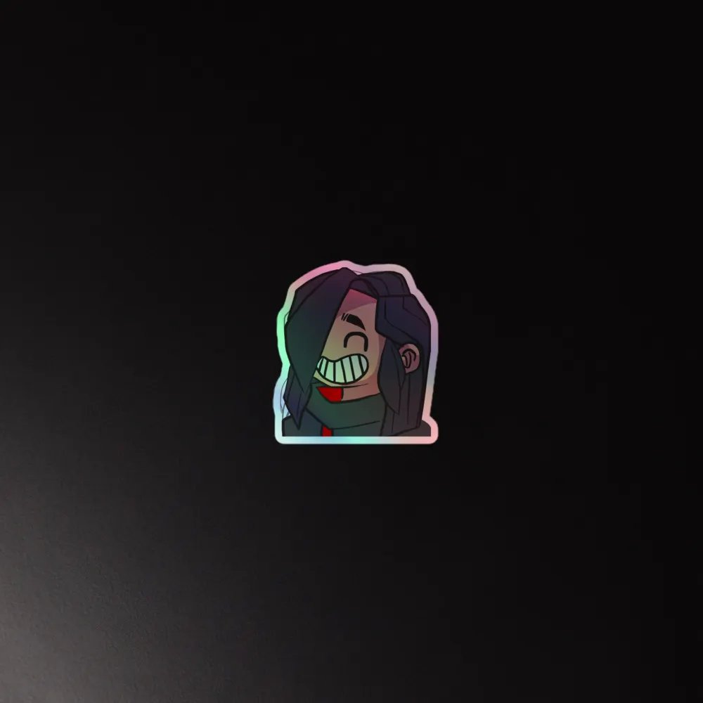 Ghost Laugh Holographic Sticker Set product image (4)