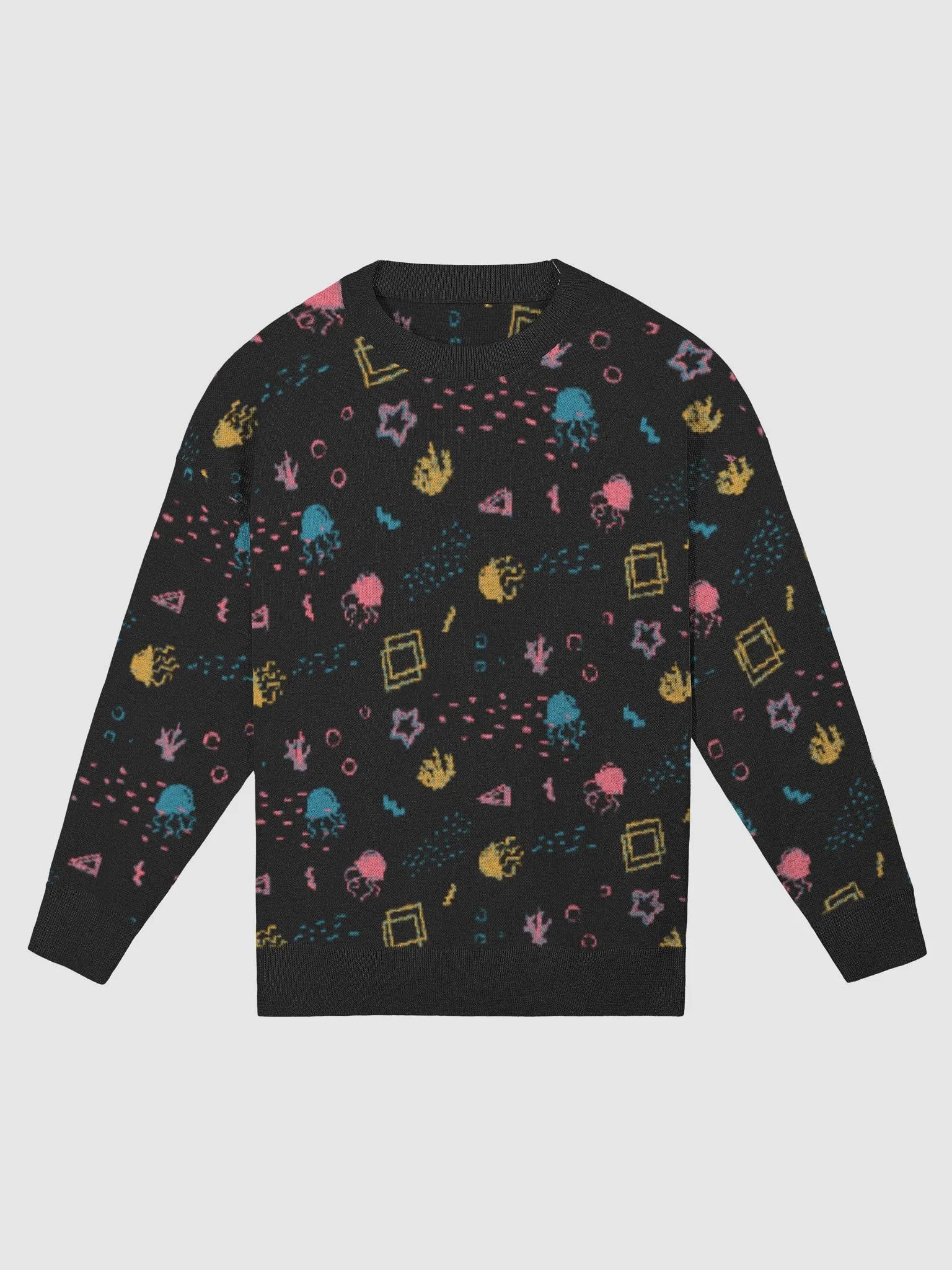 Shifty Seas knit relaxed fit sweater product image (3)