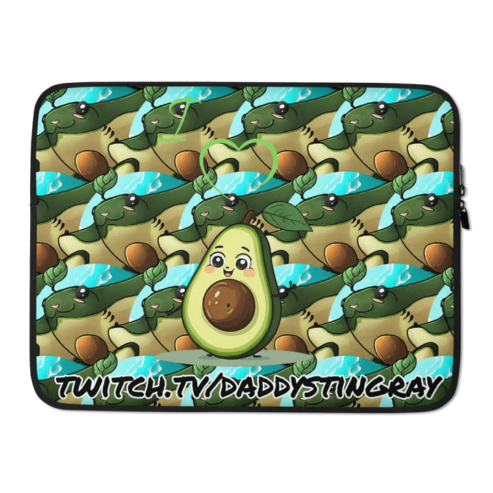 Cheery Avocado Laptop Sleeve product image (2)
