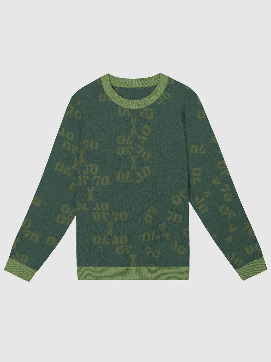 The Lives On HIGH | 777 | UNISEX Knitted Crewneck Sweater | 003 product image (1)