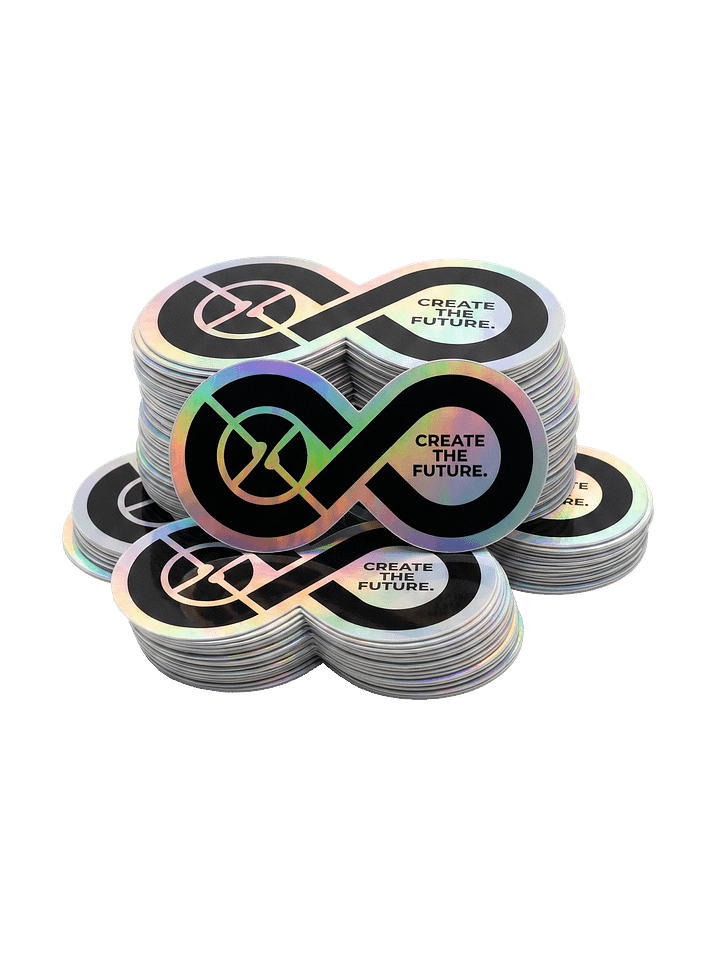 Infinity Holographic Sticker product image (1)
