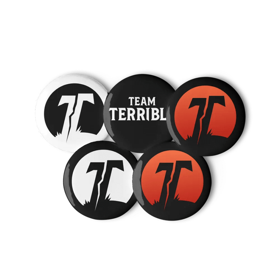 Team Terrible Logo Badge Set product image (1)