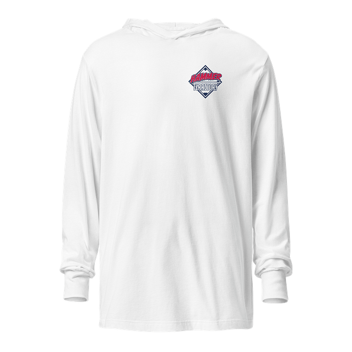 White Lightweight Hoodie product image (1)