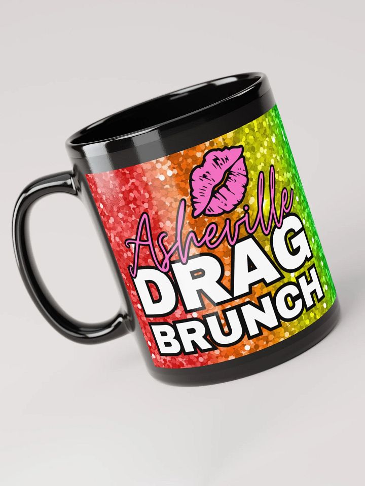 Asheville Drag Brunch Black Mug product image (1)