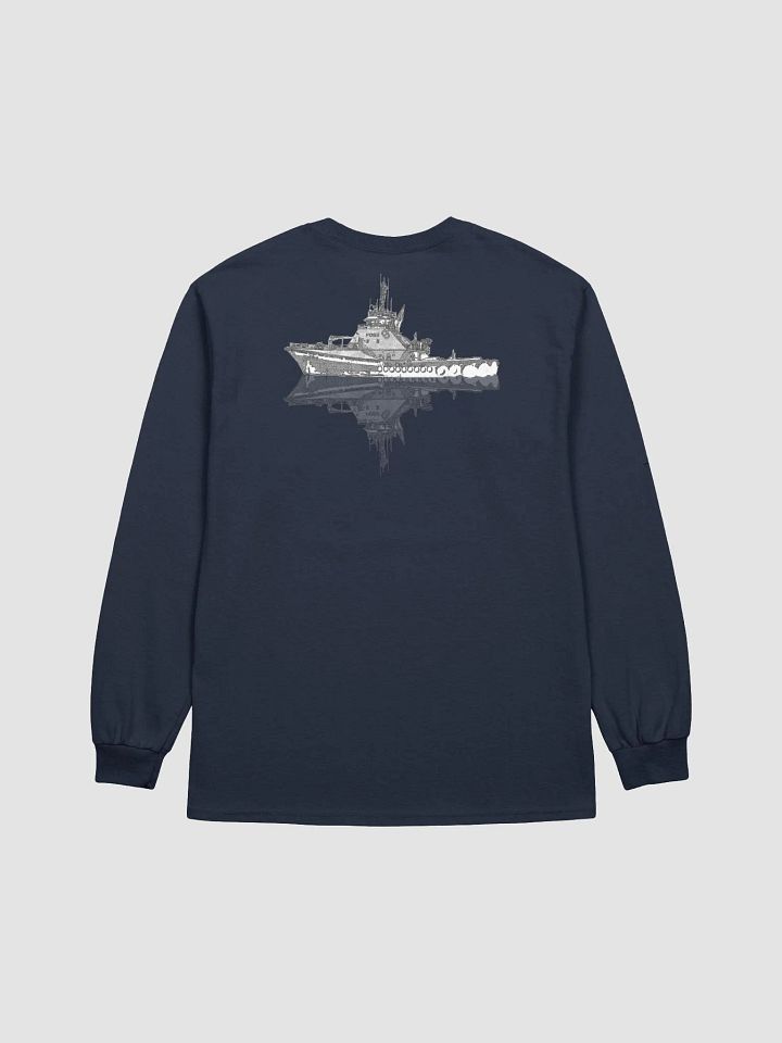 Tug Garth Foss and reflection - Long Sleeve Tee product image (1)