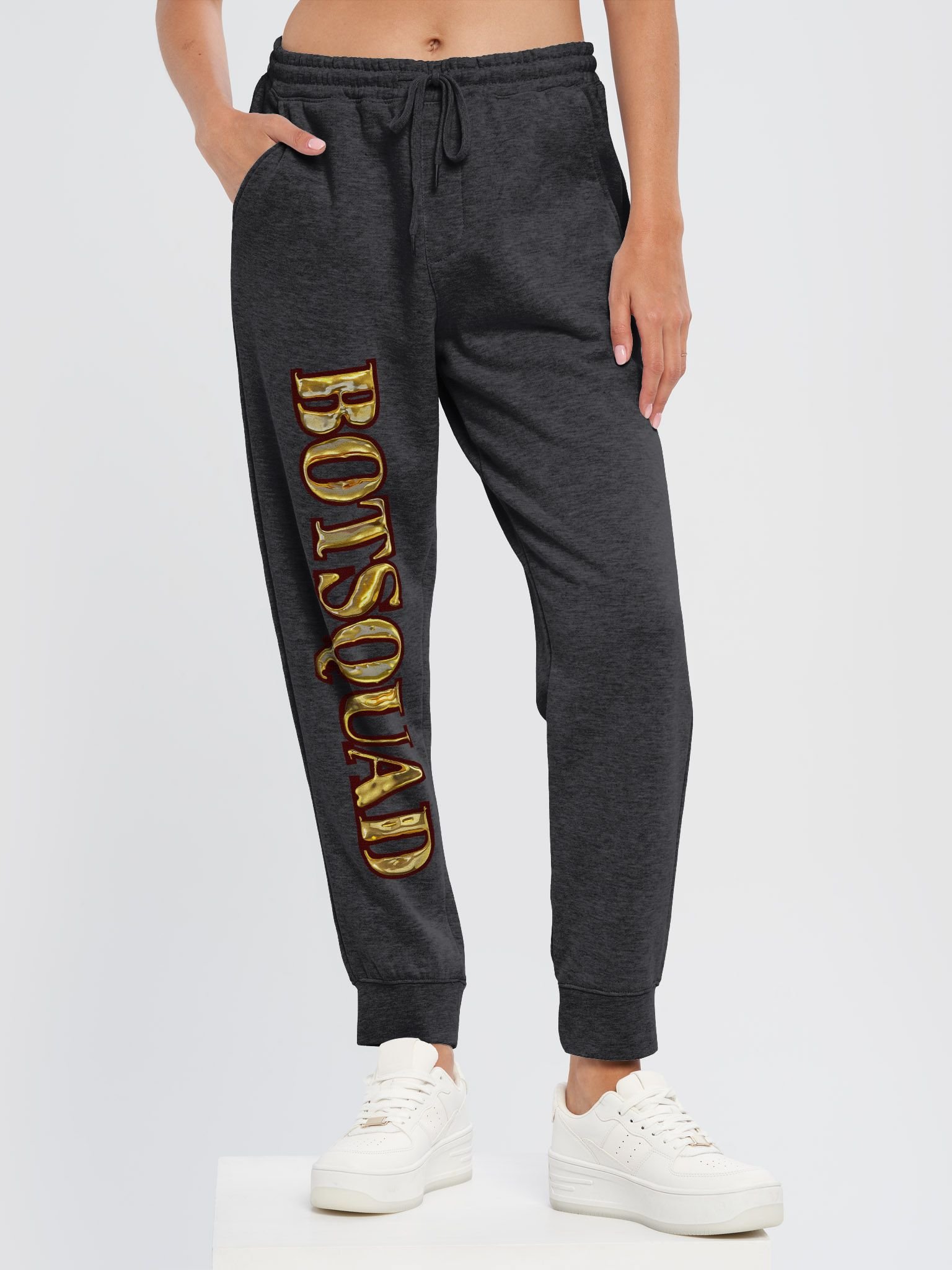 Reflective Gold 'BOTSQUAD' Joggers product image (6)