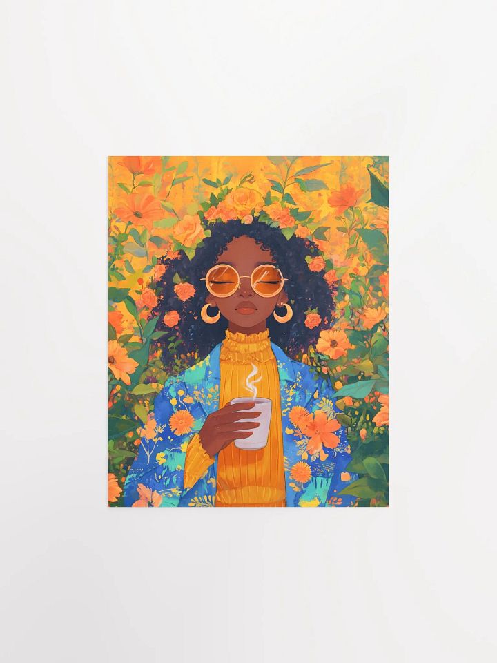 Sunshine And Coffee On Matte Poster Paper product image (2)