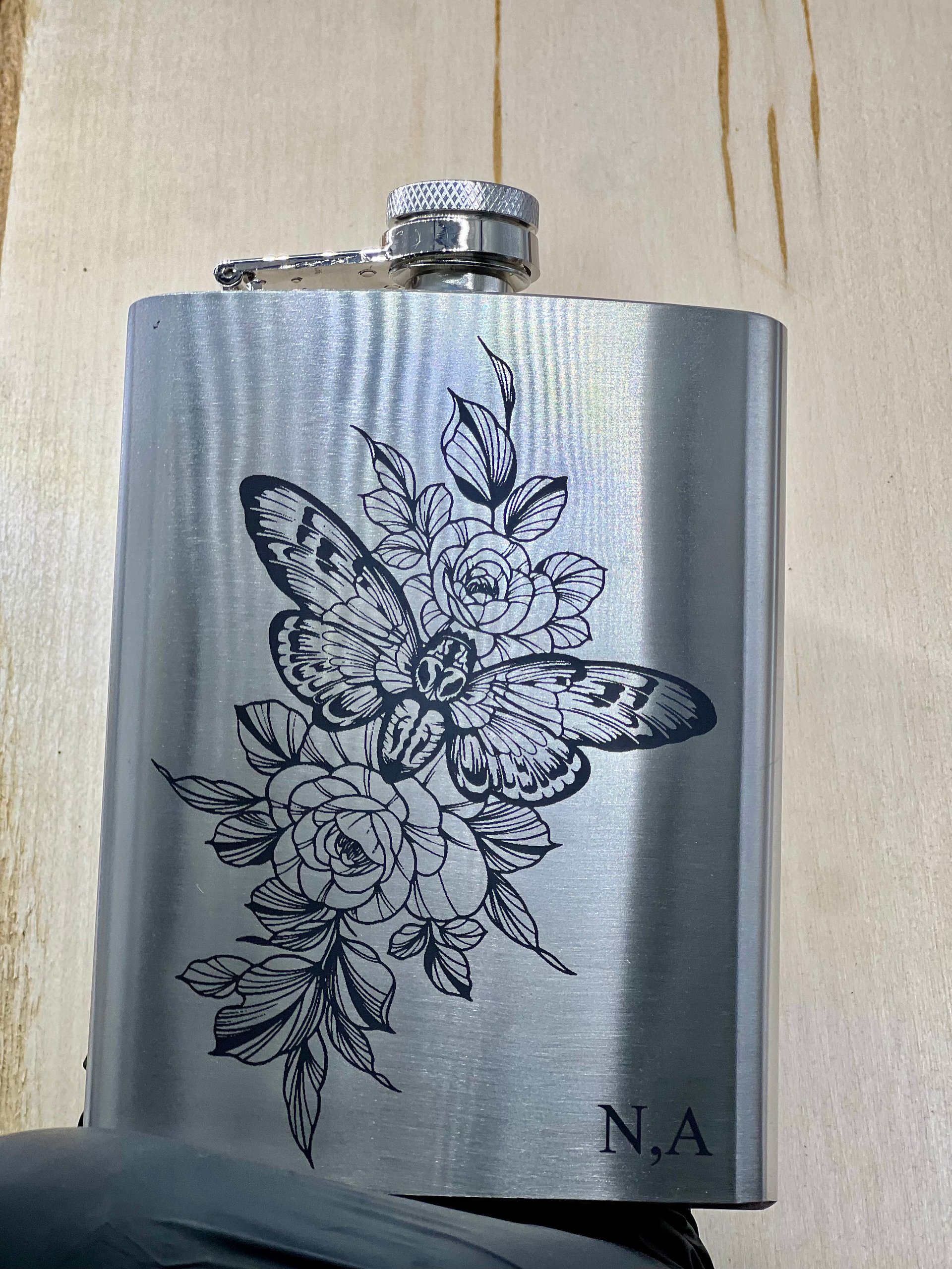 Silver Floral Moth product image (1)