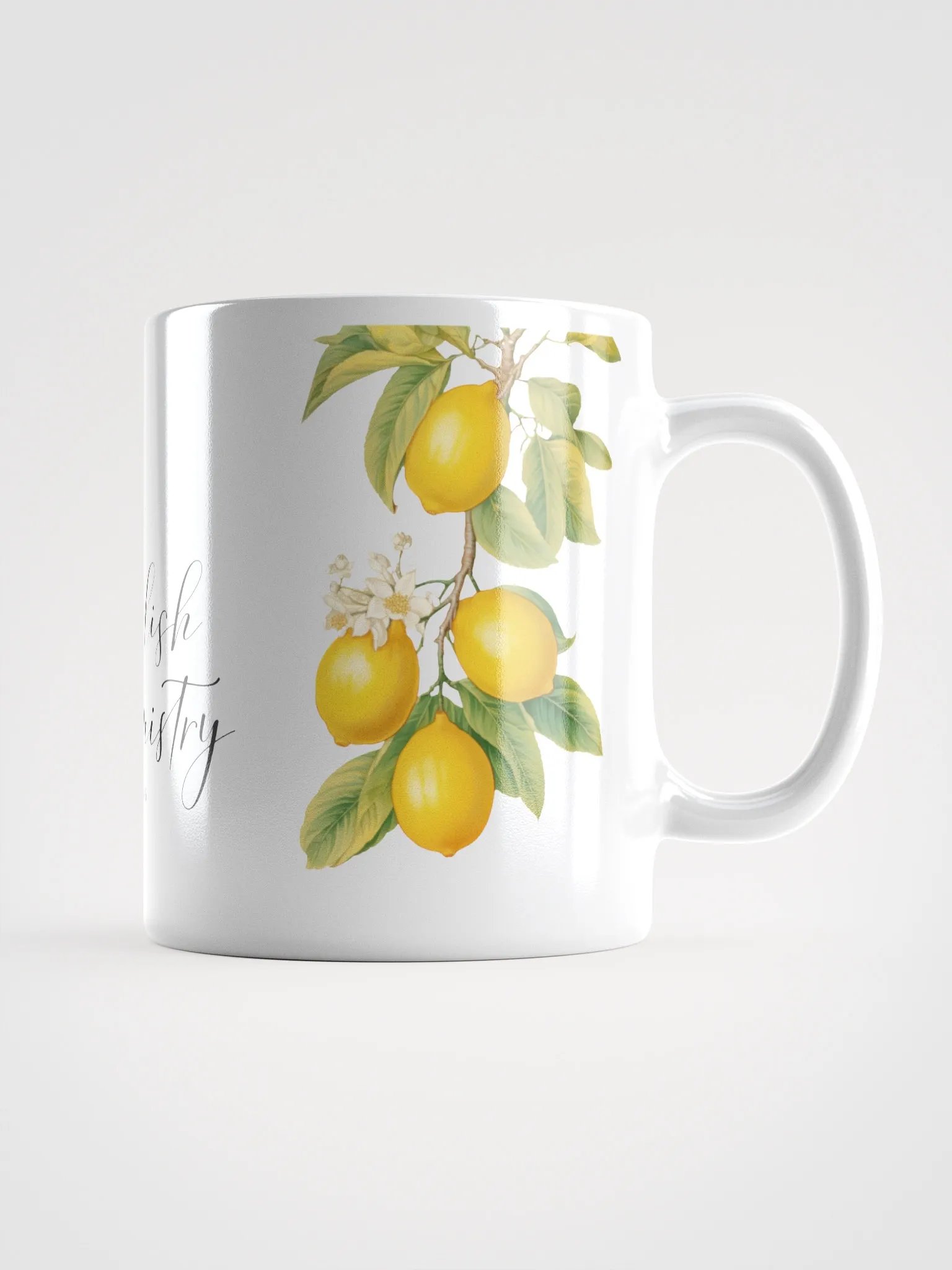 'Fully Accomplish Your Ministry' Lemons White Glossy Mug product image (5)