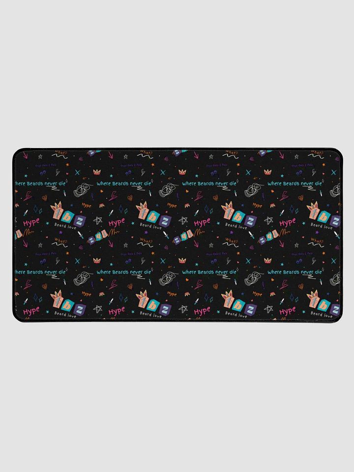 Doodle Pattern Extended Desk Mat product image (1)
