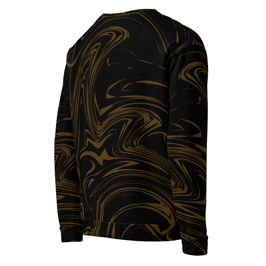 Golden Swirl Recycled Unisex Sweatshirt product image (5)