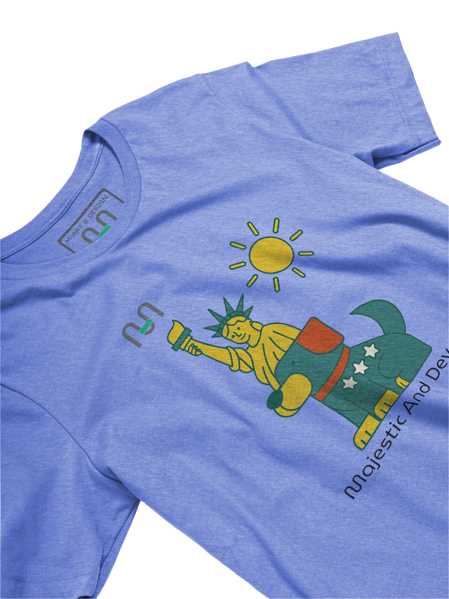 Star Spangled Pup – Patriotic Pooch Tee – M Style - M-Art & Design product image (39)