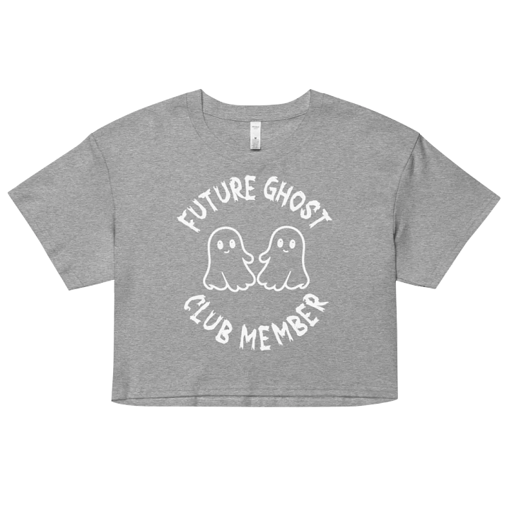 Future Ghost Club Member (White) Crop Top product image (1)