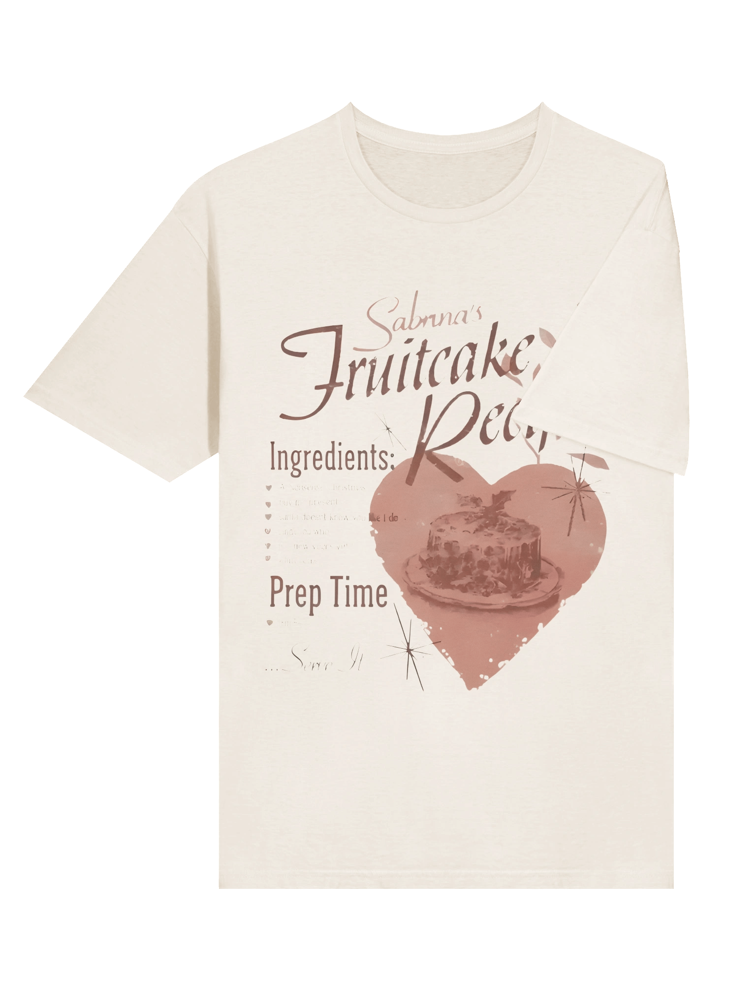 Sabrina Carpenter Fruitcake Recipe T-Shirt product image (4)