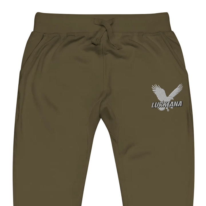 Green Fleece Unisex Joggers product image (2)