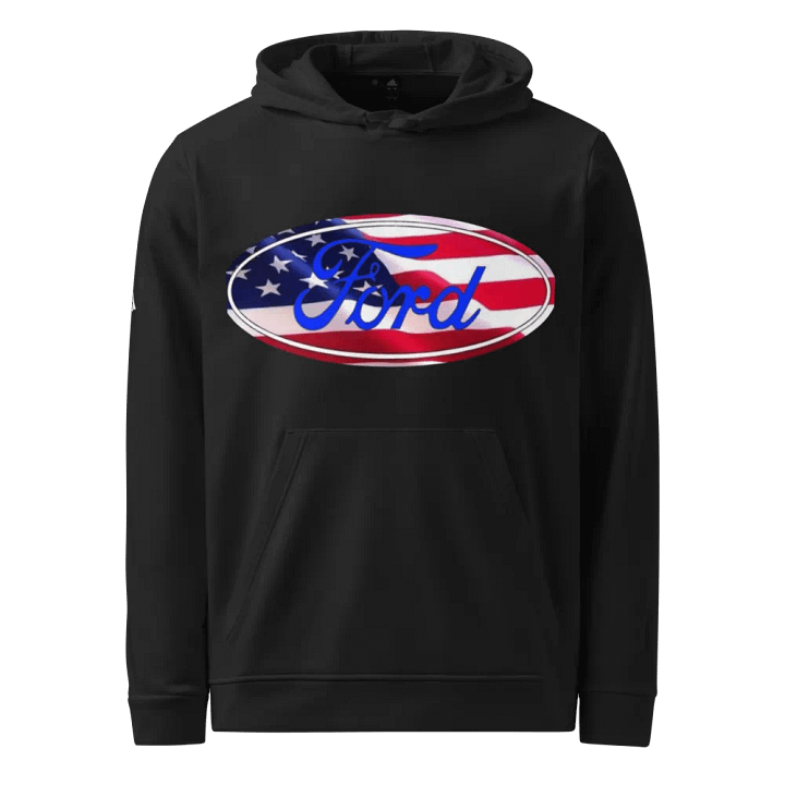 Patriotic Ford Adidas Fleece Hoodie product image (1)