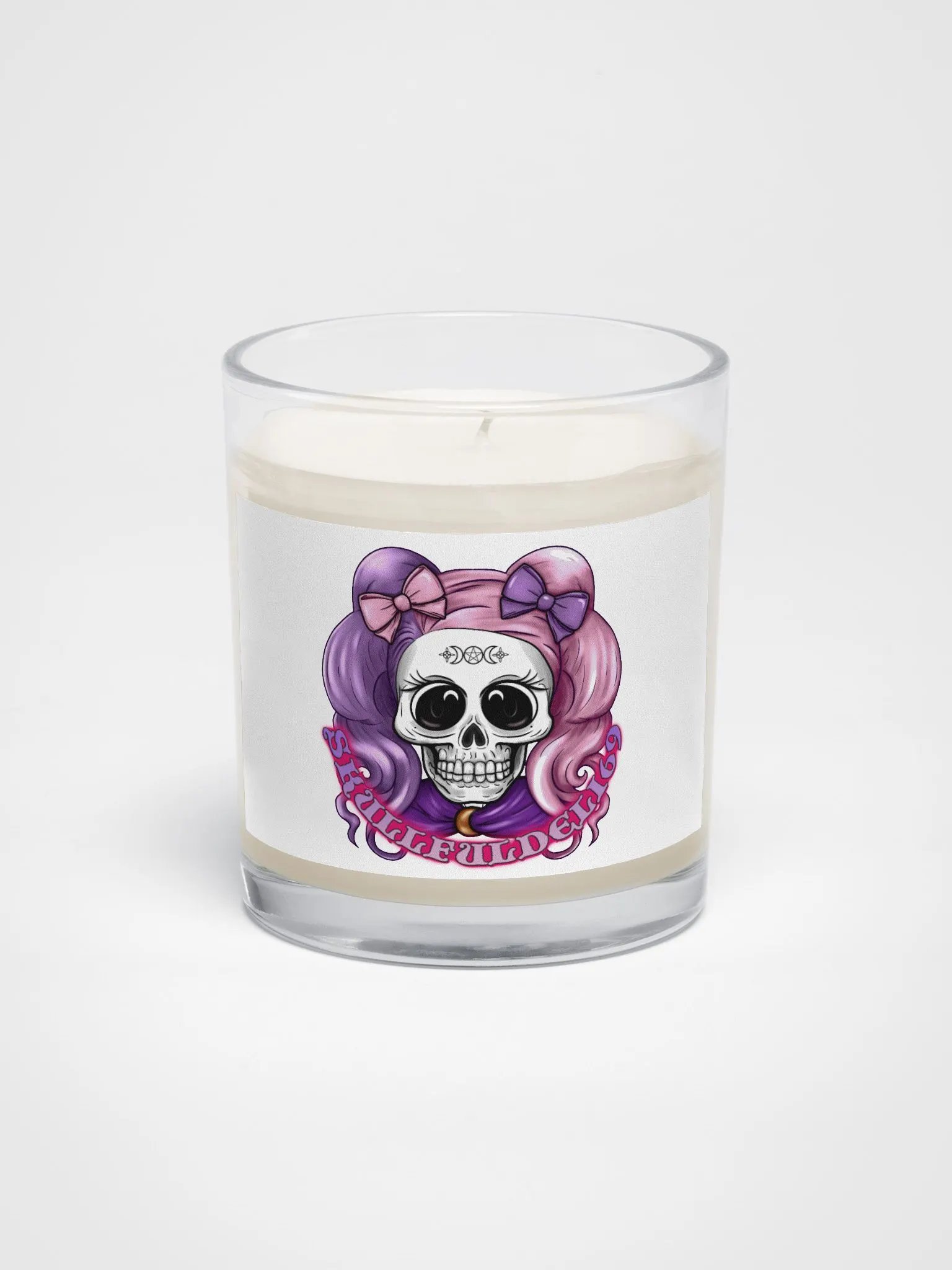 Moonlit Skull Soy Wax Candle product image (1)