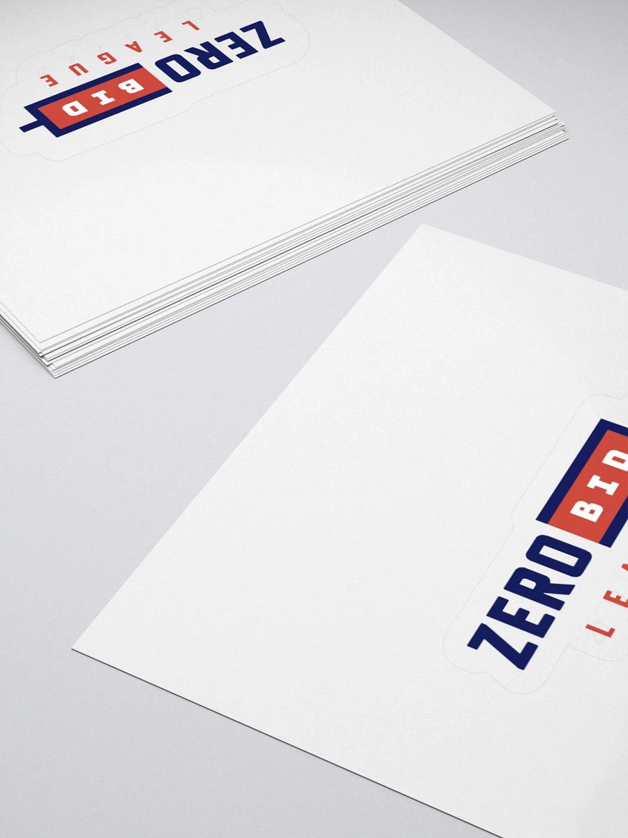Zero Bid League Sticker product image (7)