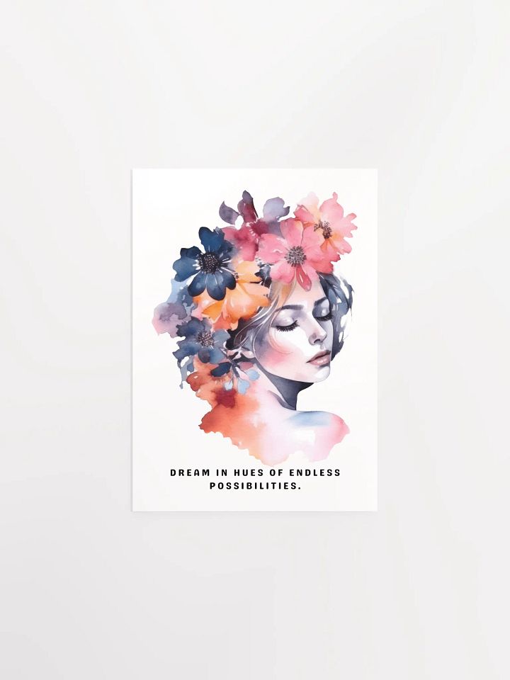 Dreamy Floral Serenity Poster product image (1)